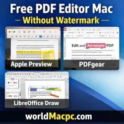 Best Free PDF Editor For Mac
